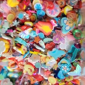 Polymer clay & Rhinestone Mix